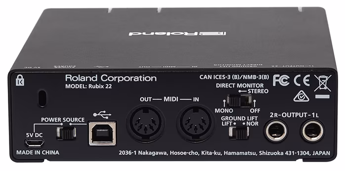 Roland Rubix22 (déballé) - USB Audio Interface