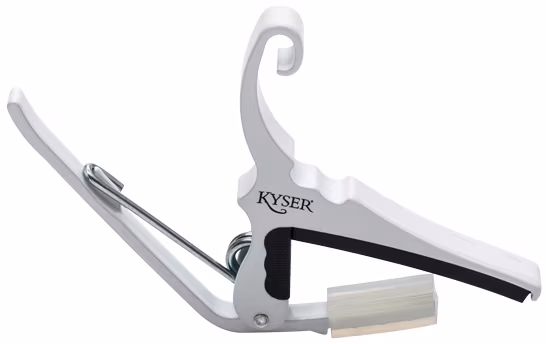 Kyser Quick-Change Capo Pure White - Capodastre 