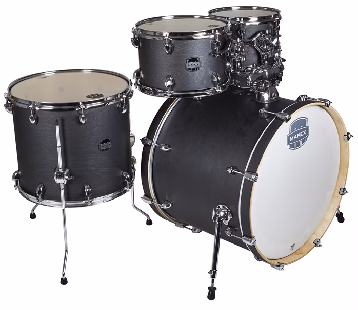 Mapex Mars Midnight Black Limited Edition - Batterie