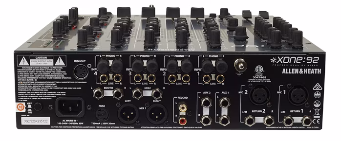 Allen&Heath XONE:92 Storm Grey - Tables de Mixage DJ