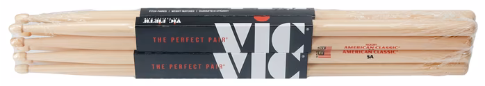 Vic Firth 5A 4 Pack - Le meilleur prix - ensemble de baguette Hickory