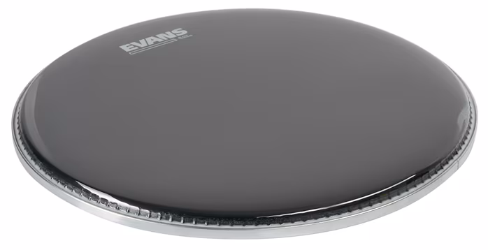 Evans 14" Black Chrome - Peau pour toms