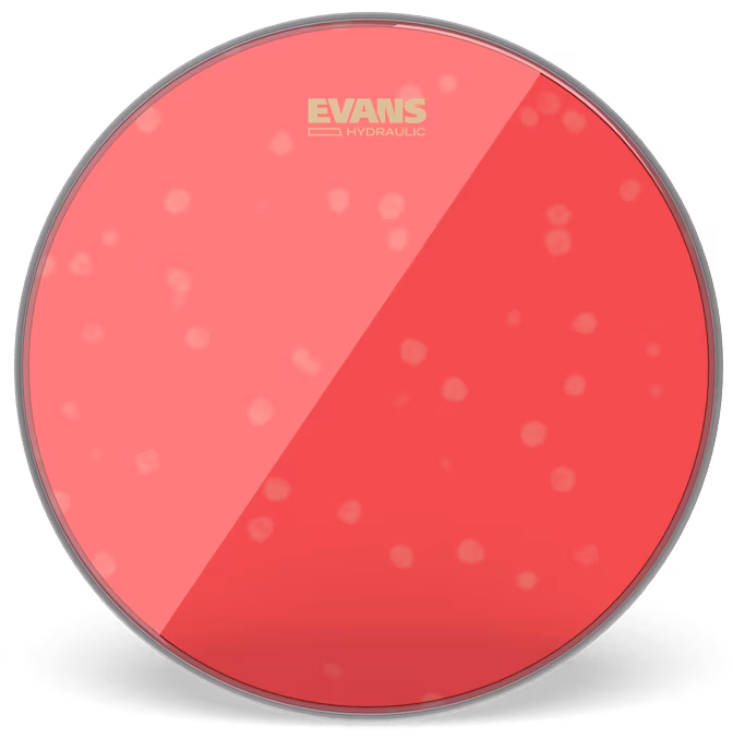 Evans 12" Hydraulic Red - Peau pour toms
