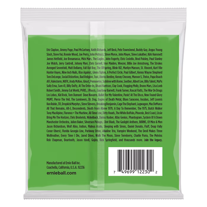 Ernie Ball 2230 Nickel Wound 12-String Slinky - Cordes pour guitare électrique a douze cordes