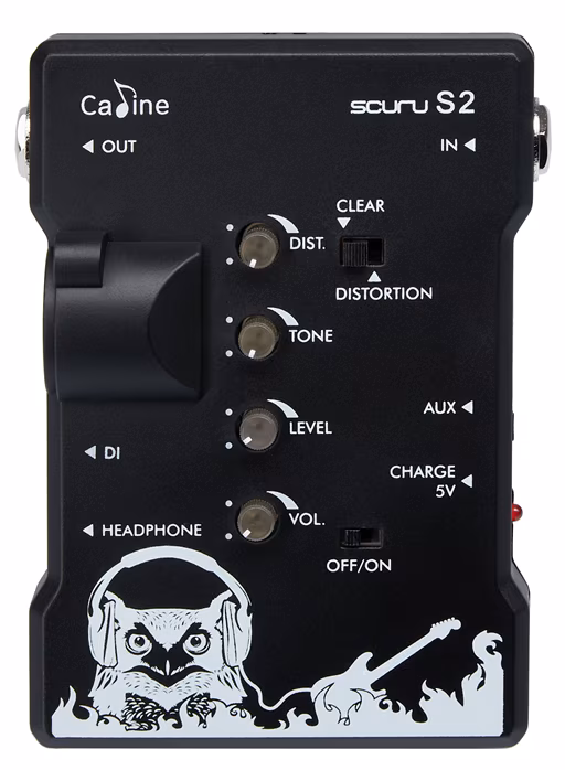 Caline S2G "Scuru" Headphone Amp - Amplificateur d’écouteur guitare