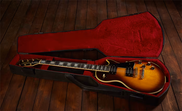 Gibson 1978 Les Paul Custom Tobacco Sunburst - Guitare électrique