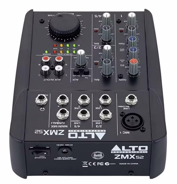 Alto Zephyr ZMX52 - Console de mixage analogique