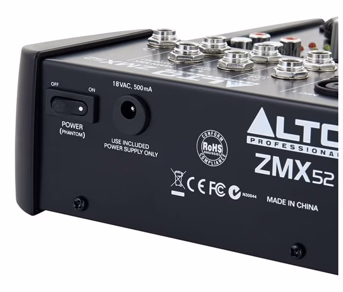 Alto Zephyr ZMX52 (déballé) - Console de mixage analogique