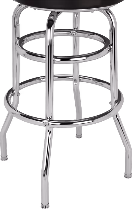 Fender 34" Barstool Vegan Leather With Backrest - Tabouret de bar