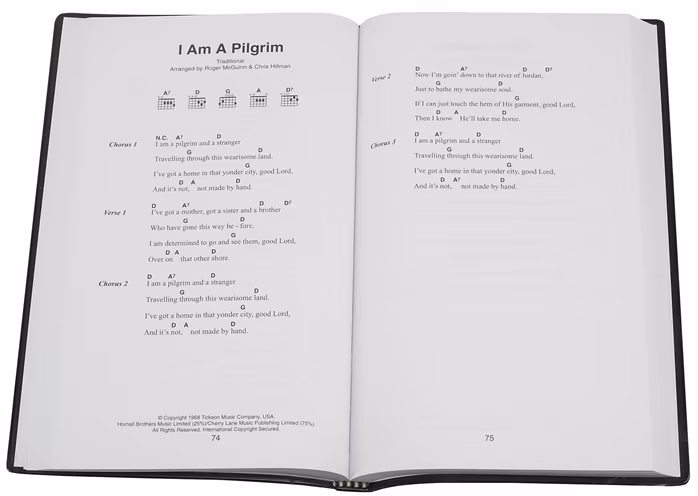 MS The Little Black Songbook: Johnny Cash - Le recueil de chansons