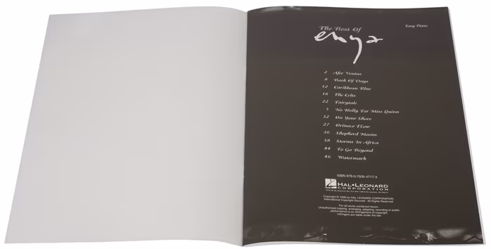 MS The Best Of Enya (Easy Piano) - Partitions pour piano