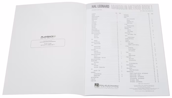 MS Hal Leonard Mandolin Method - École de mandoline