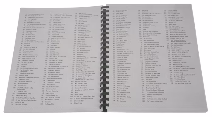 MS Celtic Fake Book - Le recueil de chansons