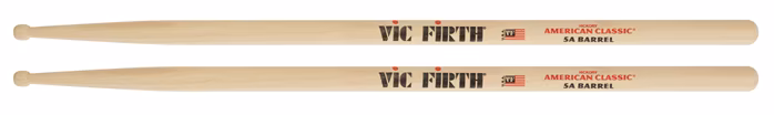 Vic Firth 5A BARREL - Baguettes Hickory