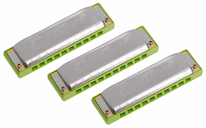 Hohner Rocket Amp ProPack (C-,G-,A-major) - Harmonica