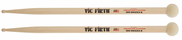 Vic Firth SD6 American Custom Swizzle B - Baguettes en érable