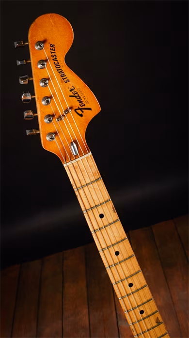 Fender 1977 Stratocaster Hardtail Blonde - Guitare électrique