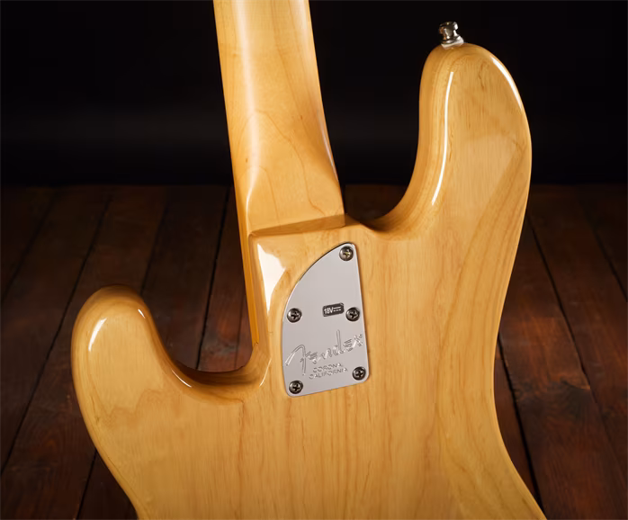 Fender 2015 American Deluxe Precision Bass Natural - Basse électrique