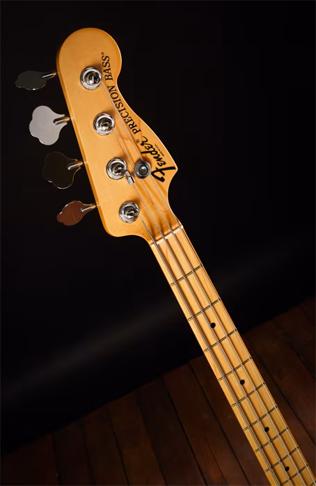 Fender 2015 American Deluxe Precision Bass Natural - Basse électrique
