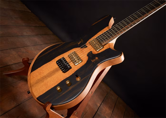 Jech Guitars 2020 Old Man Ebony Top - Guitare électrique