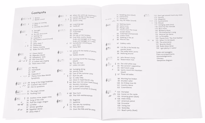 MS Abracadabra Saxophone Alto - Partition pour saxophone