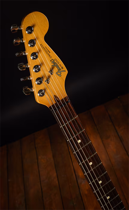 Fender 1993 American Standard Stratocaster Burgundy Red - Guitare électrique