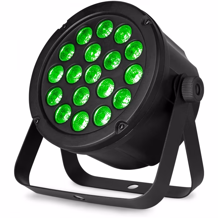 BeamZ SlimPAR45 18x 3W 3in1 RGB - Projecteur a LED PAR
