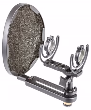 Rycote InVision INV-7 + Pop Filtr Set - Support de microphone a ressort + Pop filter