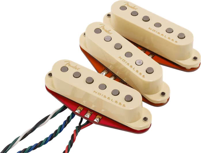Fender Ultra Noiseless Stratocaster Hot Pickup Set - Ensemble de capteurs pour guitare électrique