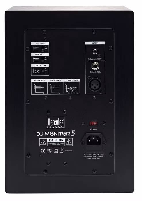 Hercules DJ MONITOR 5 - Moniteurs de studio actifs