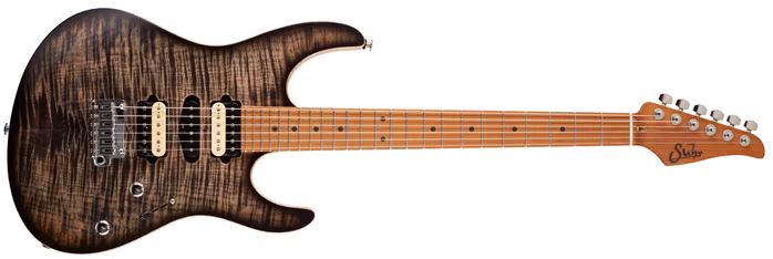 Suhr Modern Satin Flame HSH TCB - Guitare électrique