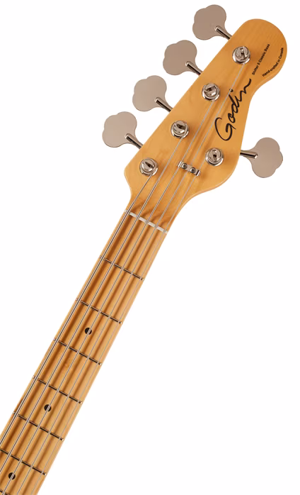 Godin Shifter Classic 5 Black Burst SG MN - Basse électrique