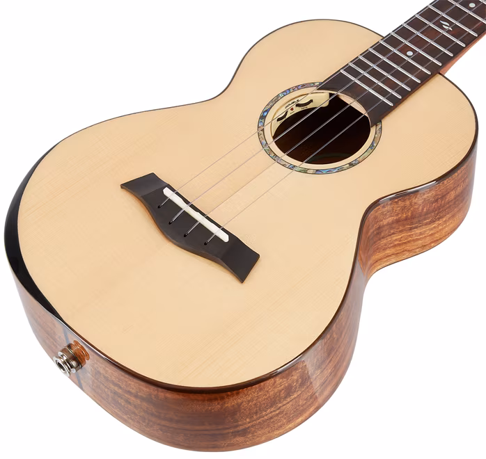 Flight Voyager Tenor EQ-A Natural (déballé) - Ukulélé électroacoustique