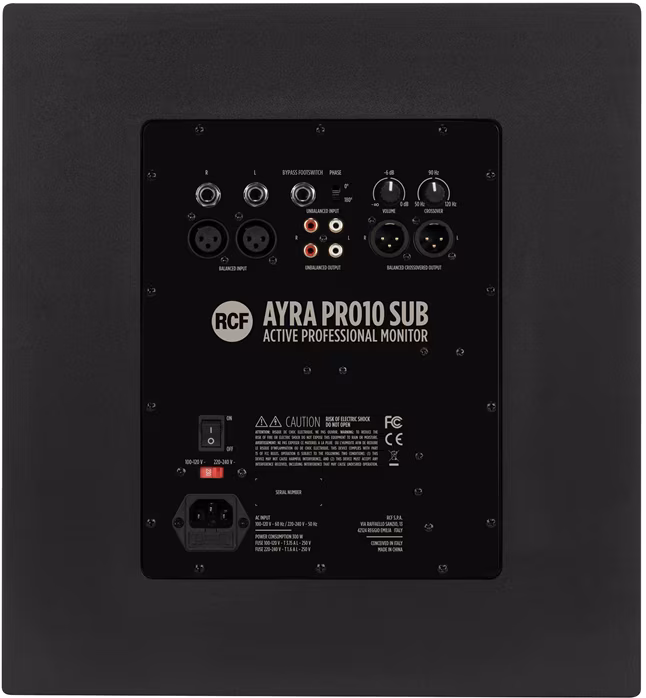 RCF PRO10 SUB - Subwoofer actif