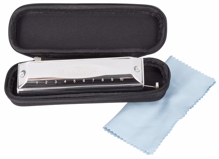 Cascha Chromatic 10-40 Blues - Harmonica