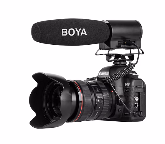 Boya BY-DMR7 - Microphone pour Caméra