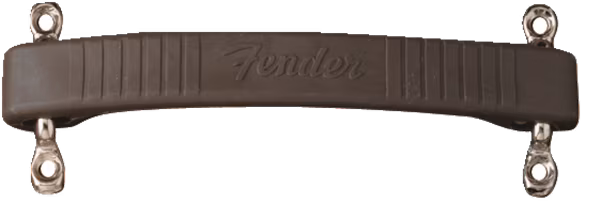 Fender Pure Vintage "Dog Bone" Amplifier Handle, Molded Brown - Accessoires d'amplificateur