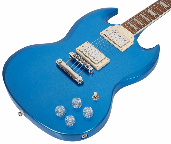 Epiphone SG Muse Radio Blue Metallic - Guitare électrique