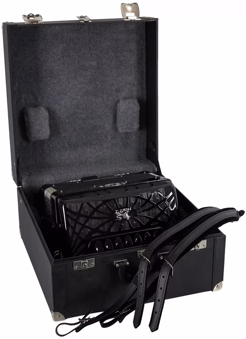 Delicia Junior 72, Black (utilisé) - Accordéon a clavier