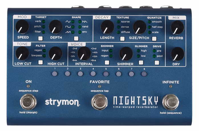Strymon NightSky (déballé) - Effet guitare