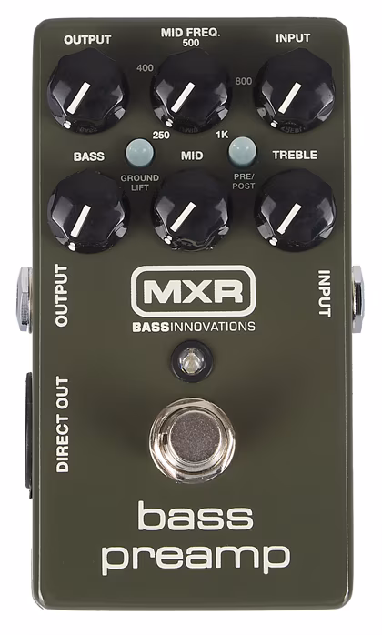 MXR M81 Bass Preamp - Préamplificateur pour basse