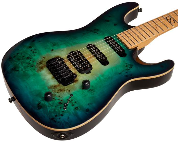 Chapman Guitars ML1 Pro Hybrid Turquoise Rain (déballé) - Guitare électrique