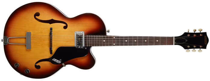 Gretsch 1966 Clipper 6186 Sunburst - Guitare semi acoustique