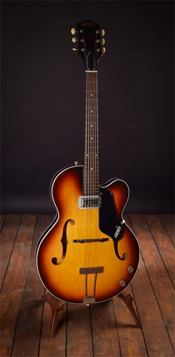 Gretsch 1966 Clipper 6186 Sunburst - Guitare semi acoustique