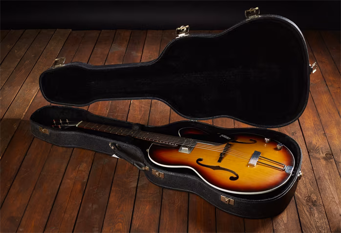 Gretsch 1966 Clipper 6186 Sunburst - Guitare semi acoustique