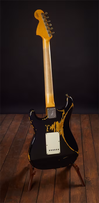 Fender Custom Shop 2012 Custom Shop 68 Stratocaster BK/MN Relic - Guitare électrique