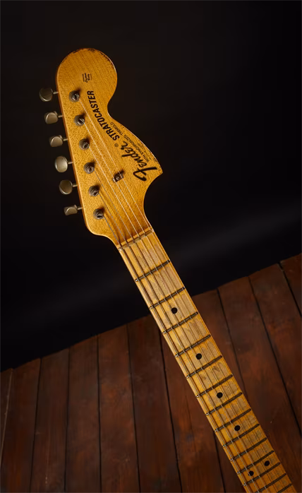Fender Custom Shop 2012 Custom Shop 68 Stratocaster BK/MN Relic - Guitare électrique