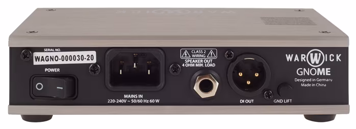 Warwick Gnome - Amplificateur a transistors pour basse