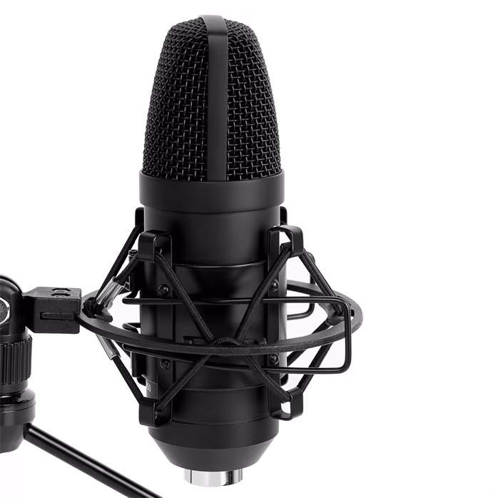 Cascha Studio USB Condenser Microphone Set - Microphone á condensateur USB