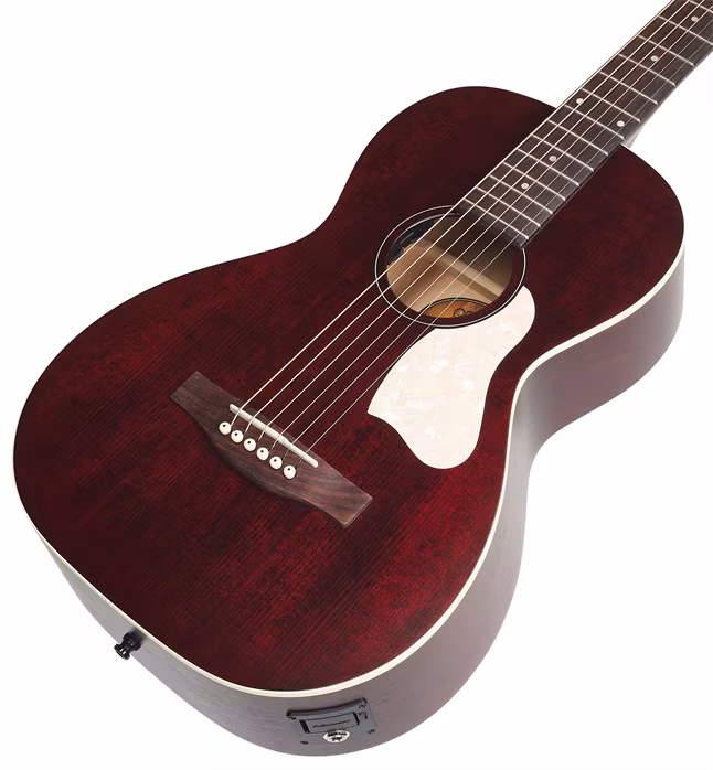 Art & Lutherie Roadhouse Tennessee Red E/A - Guitare électroacoustique